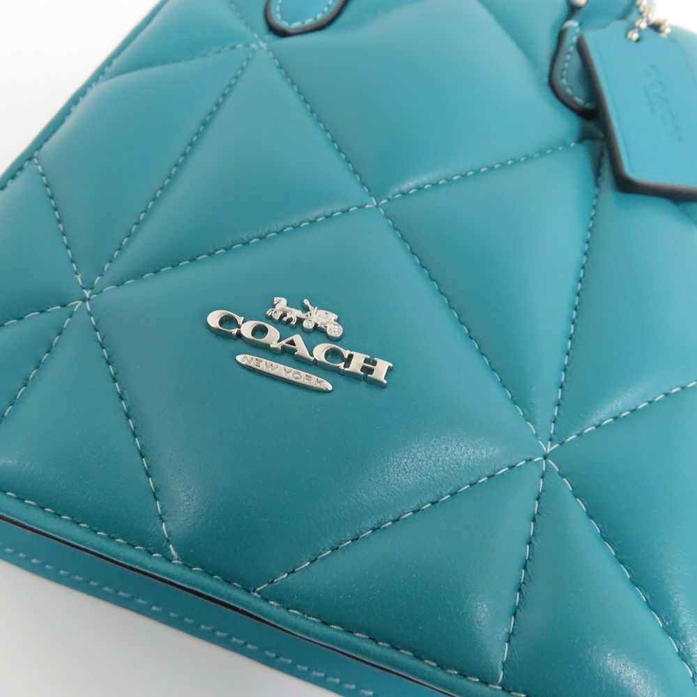 名古屋】コーチ ノースサウス ミニトート パフィーダイヤモンド