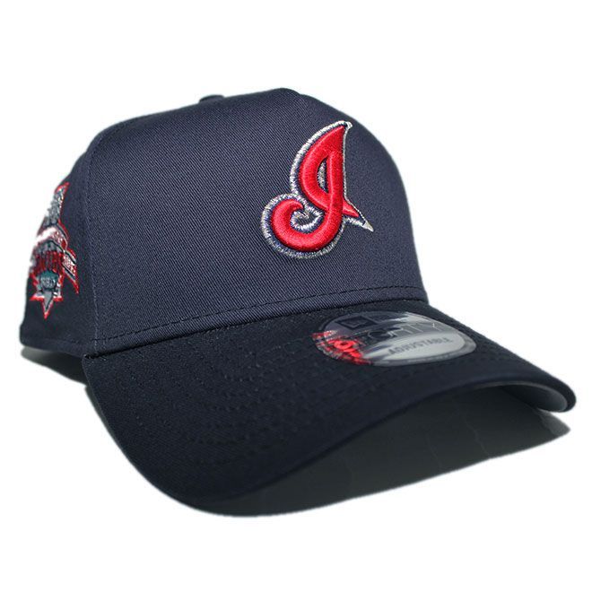 ニューエラ スナップバックキャップ 帽子 NEW ERA 9forty メンズ レディース MLB クリーブランド インディアンス フリーサイズ