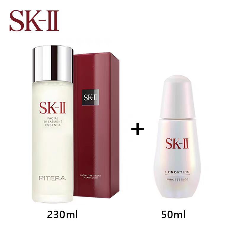 新品未開封✨SK-II ジェノプティクス ウルトオーラ エッセンス 50mL+フェイシャル トリートメント エッセンス 230ml - メルカリ