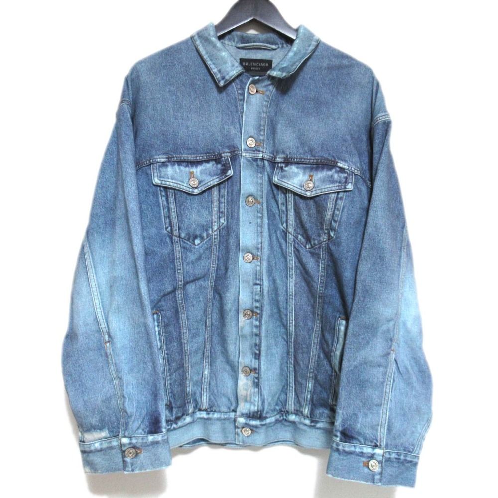 美品 22AW BALENCIAGA バレンシアガ トロンプルイユ 転写プリント