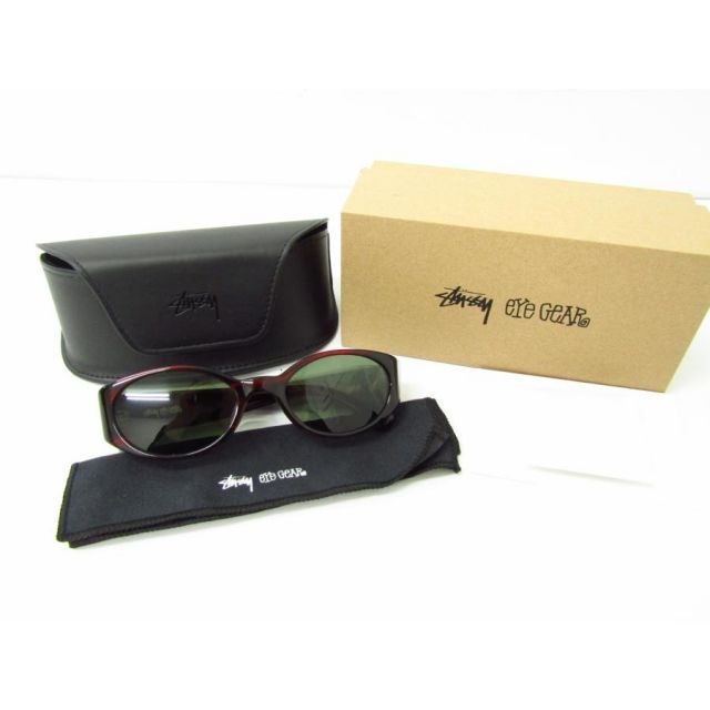 Stussy eye GEAR サングラス Stussy eye Gear LUNA サングラス BOX・ケース付き ▽AC26571