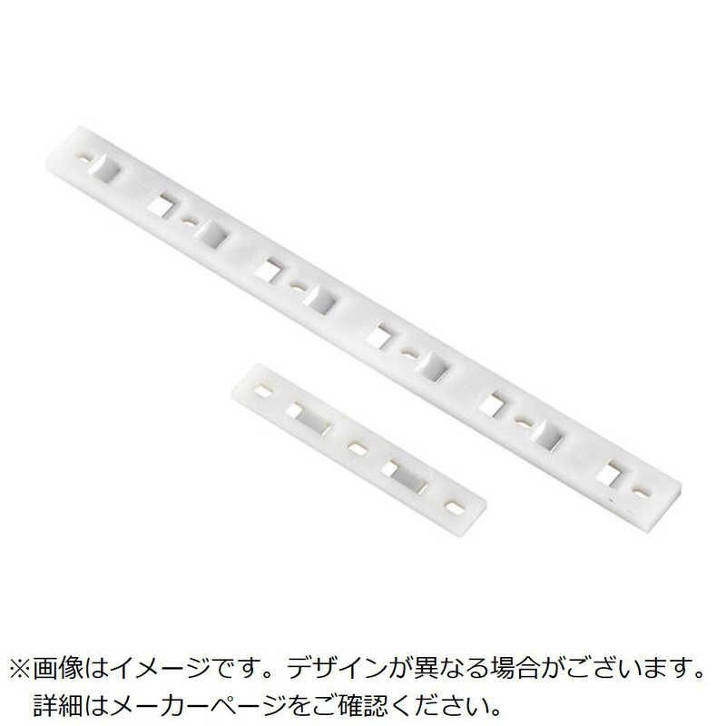 ABB TY Rap 結束バンド用直列マウントベース ねじ固定タイプ 直列マウンティングベース標準 ナチュラル色 最大3束結束タイ幅最大7 6 mm 入り TC 1115