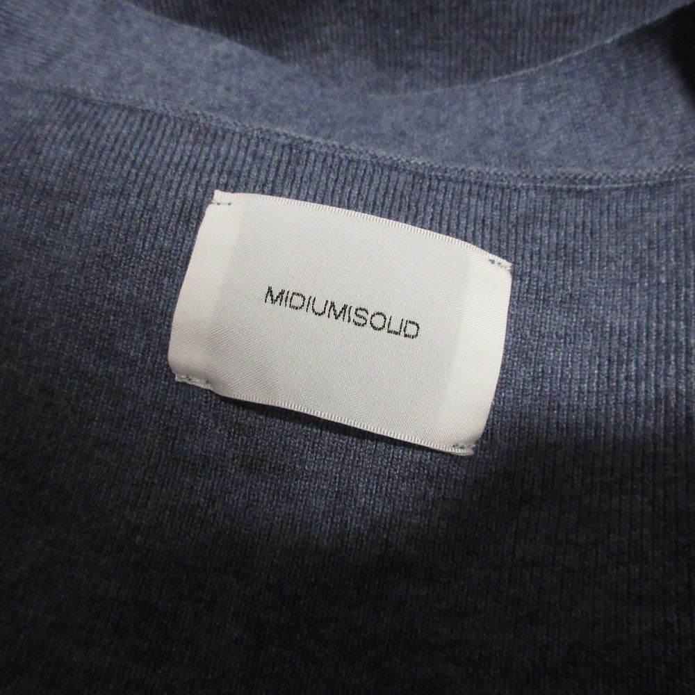 新品同様 24AW MIDIUMISOLID ミディウミソリッド ボリューム