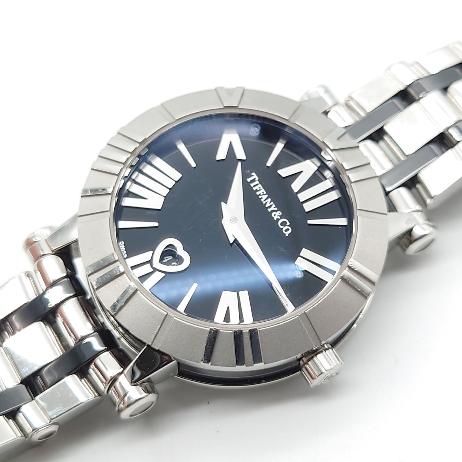 ティファニー TIFFANY&Co. アトラス ATLAS 時計 クオーツ 丸