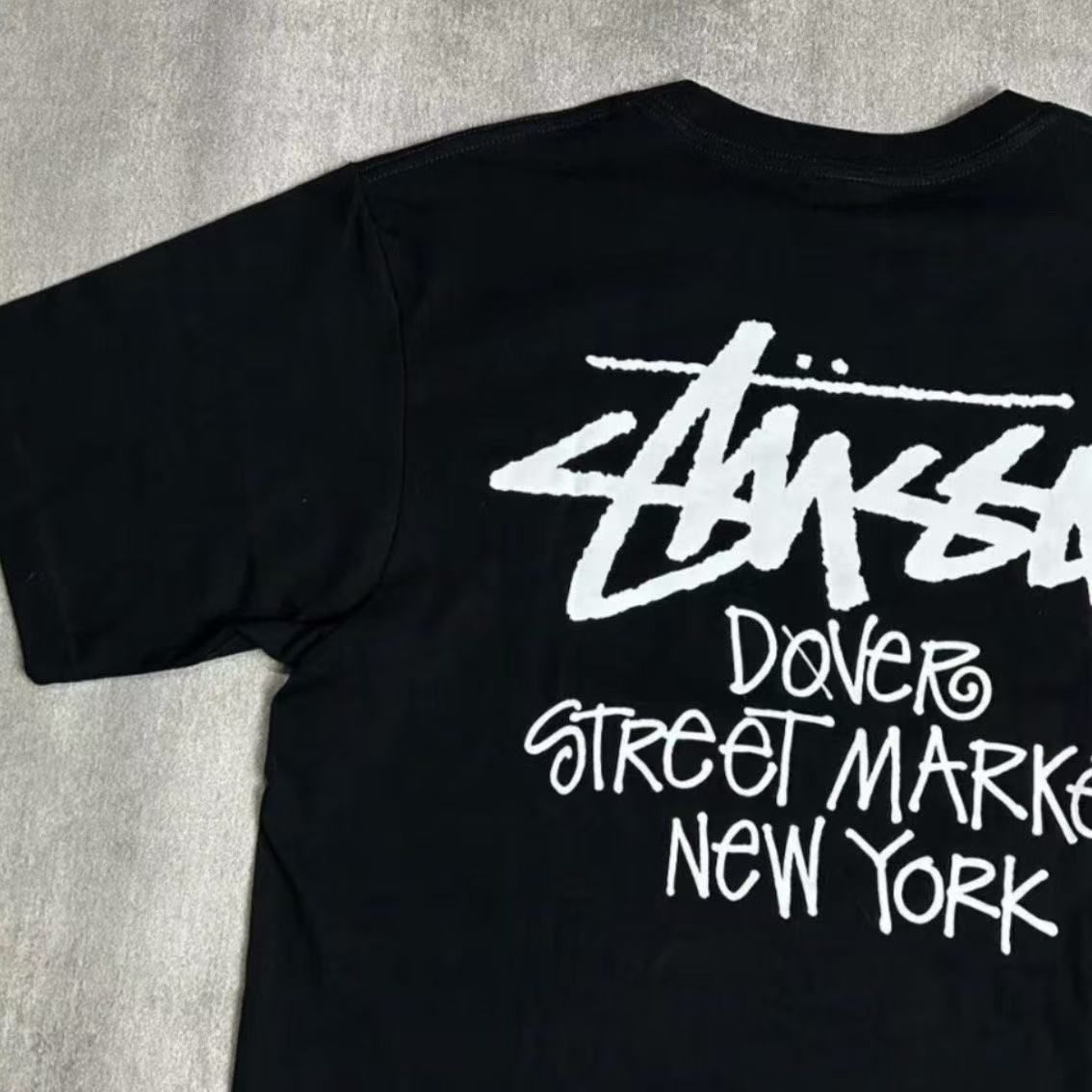 ☆Stüssy Tシャツ ホワイト×ブラック 白＋黒 セット L ステューシー 新品 正規品】STUSSY ステューシー Stussy x Dover Street