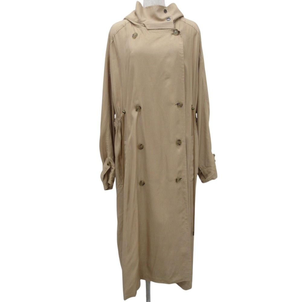 美品 VACHEMENT ヴァシュモン シルクブレンド フーディー ダブル  