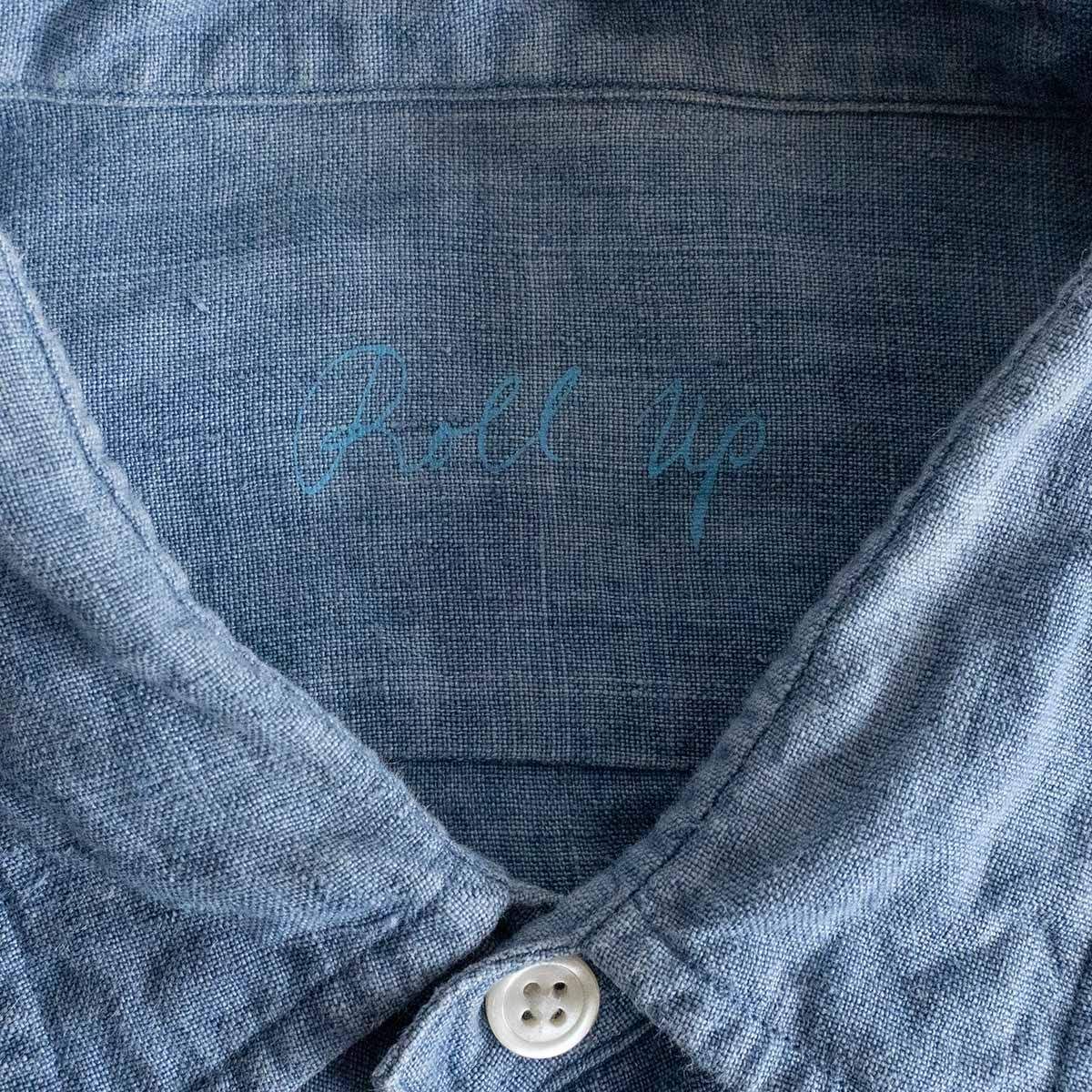 美品】 PORTER CLASSIC 【ROLL UP LINEN SHIRTS】M リネン
