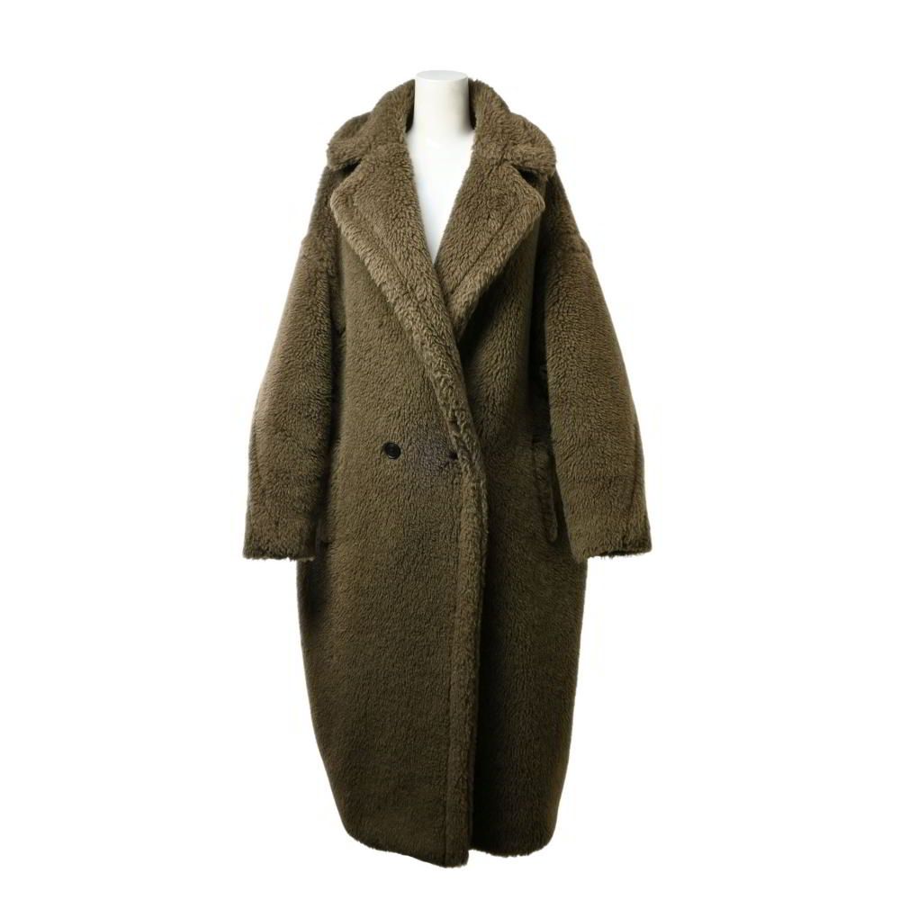 Max Mara アルパカ混 テディベア コート - メルカリ