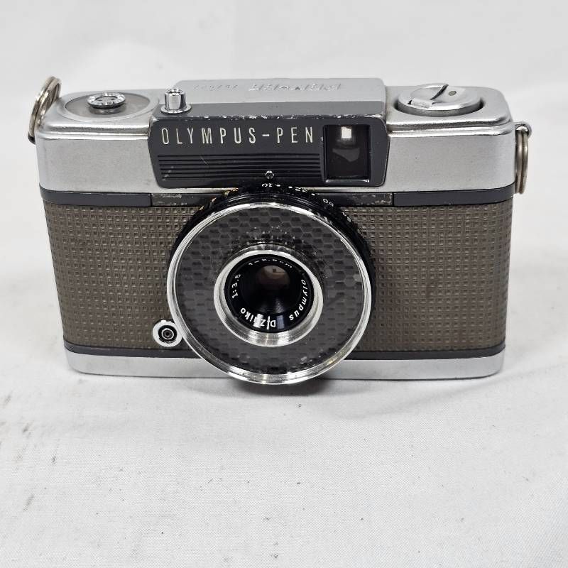 名機 OLYMPUS PEN EE D ZUIKO 2 8 cm F 3 5 レトロ