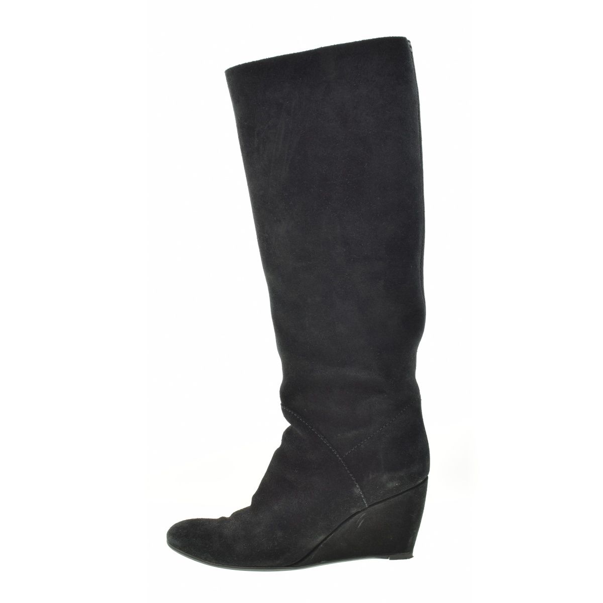 sergiorossi】スエードブーツ SERGIO ROSSI ストレッチスエード sergiorossi】スエードブーツ SERGIO ROSSI ストレッチスエード