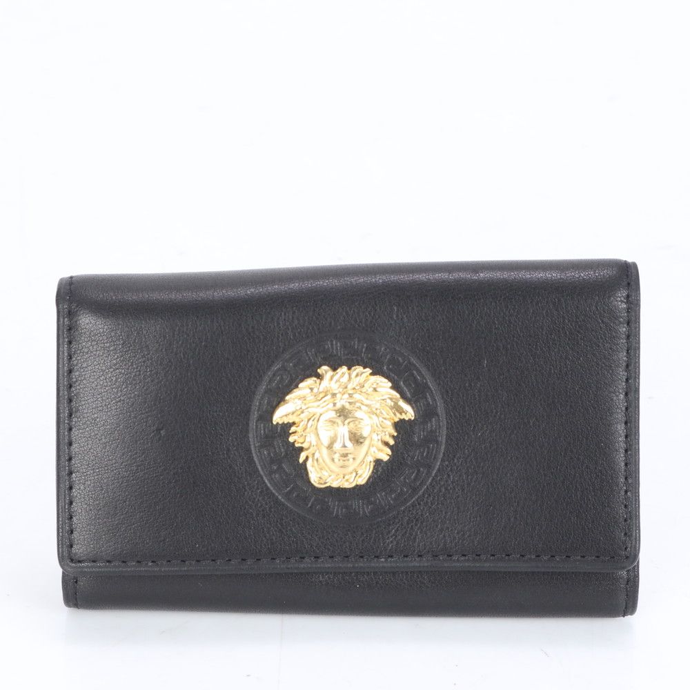 ビンテージ　GIANNE VERSACE ヴェルサーチ　キーケース　5連 レザー ヴィンテージ GIANNE VERSACE ヴェルサーチ 5連キーケース