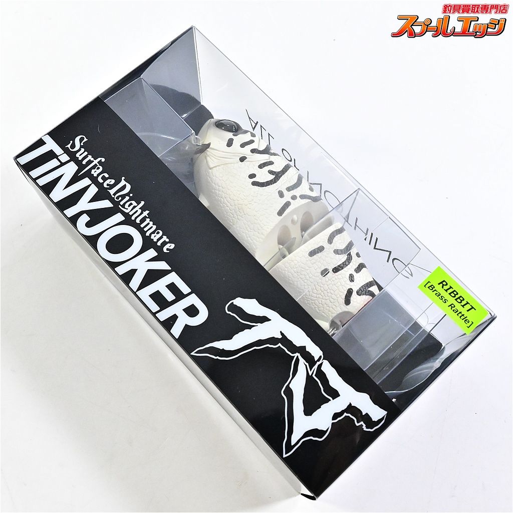 DRT タイニージョーカー リビット ホワイトコーチボーン キープキャストDRT TiNY JOKER RIBBIT Brass Rattle K_060 e07513