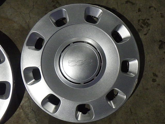 A2312-3 フィアット500 14インチ ホイールキャップ ４枚セット