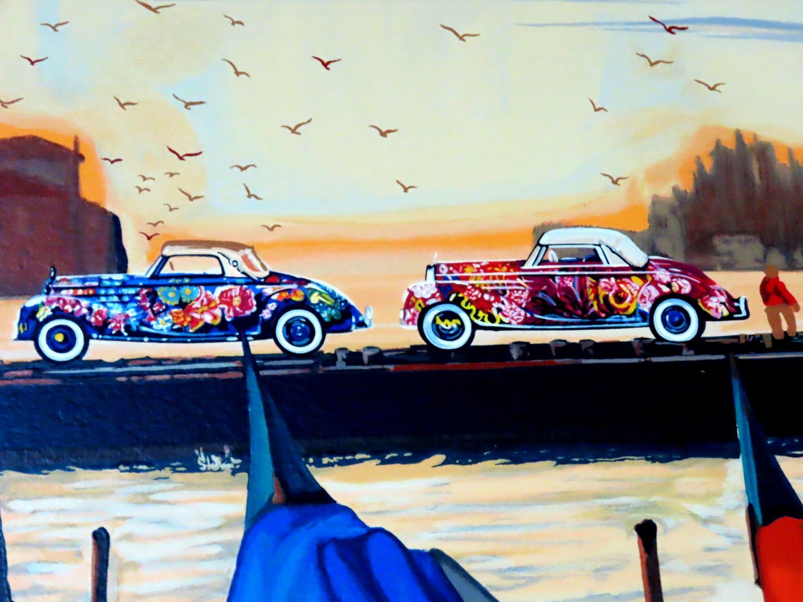 ヒロ・ヤマガタ】 アースリーインベニス シルクスクリーン 山形博導