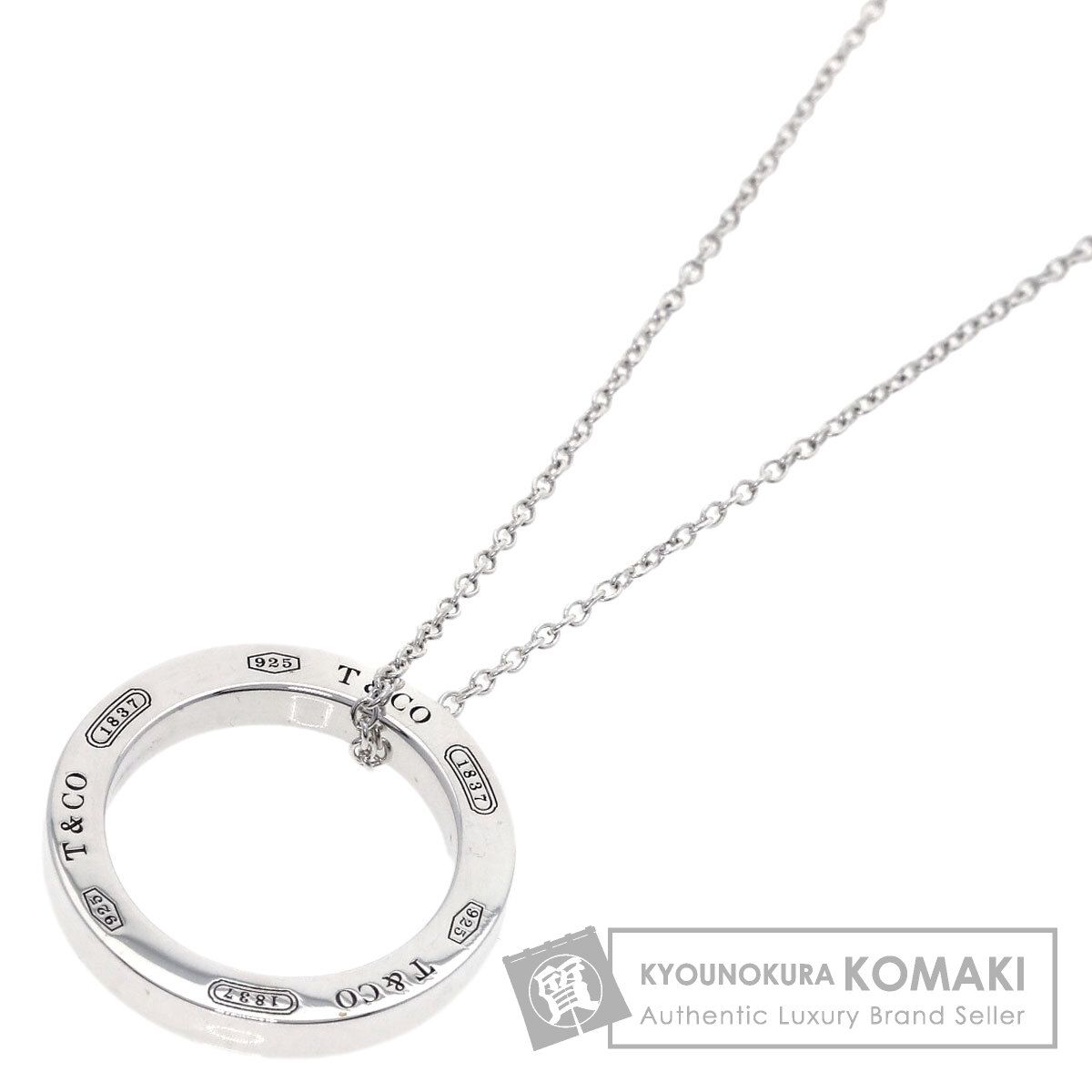 TIFFANY-Co. ティファニー 1837 サークル ネックレス SV レディース