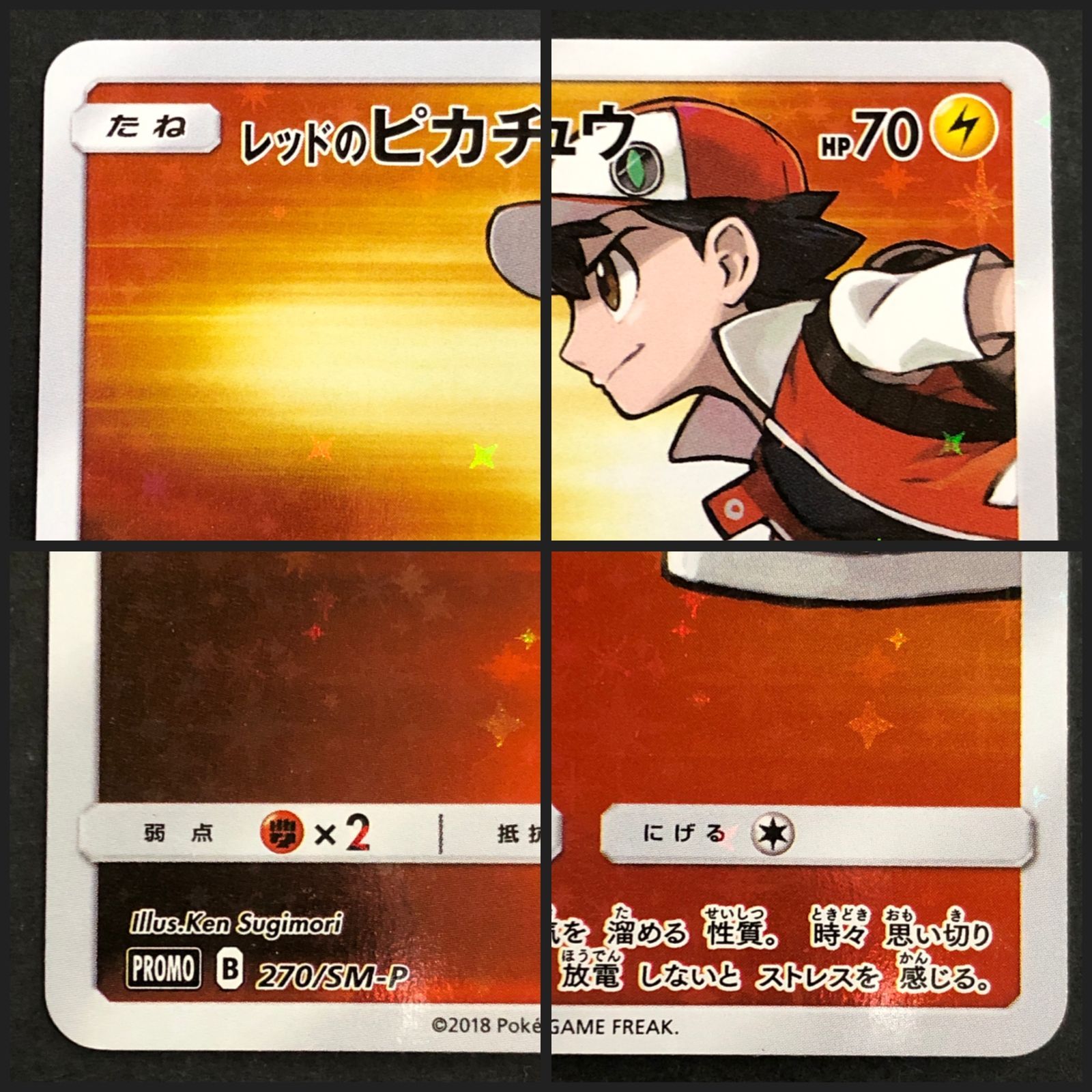 城東56-144】レッドのピカチュウ 270/SM-P 【公式通販】 レッドの 