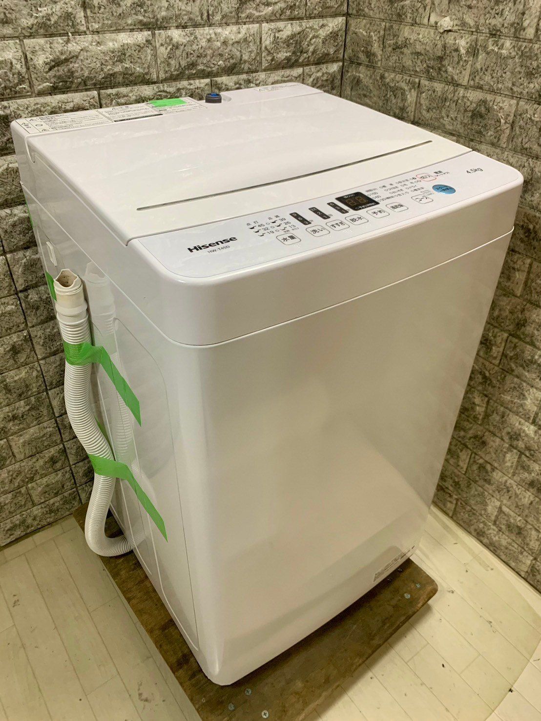 ハイセンス 洗濯機 HW-T45D 4.5kg 2021年