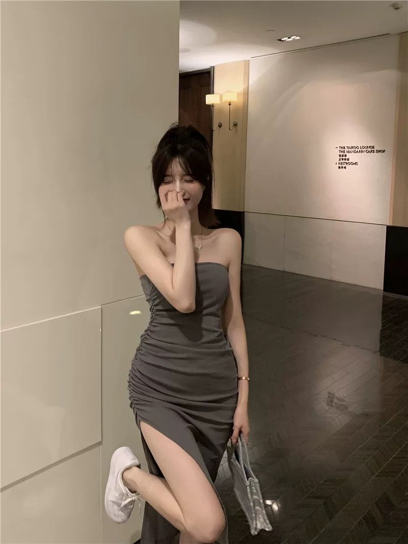 メルカリshops ベアトップロングワンピース キャバ嬢 パーティー ドレスa605 メルカリshops ベアトップロングワンピース キャバ嬢 パーティー ドレスa605