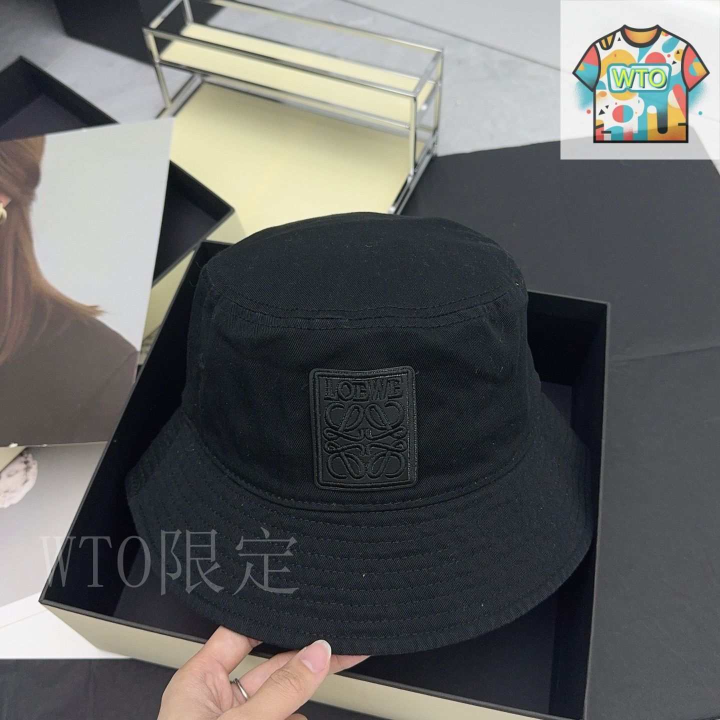 今日特価】LOEWE 人気再入荷 バケットハット-2 - メルカリ