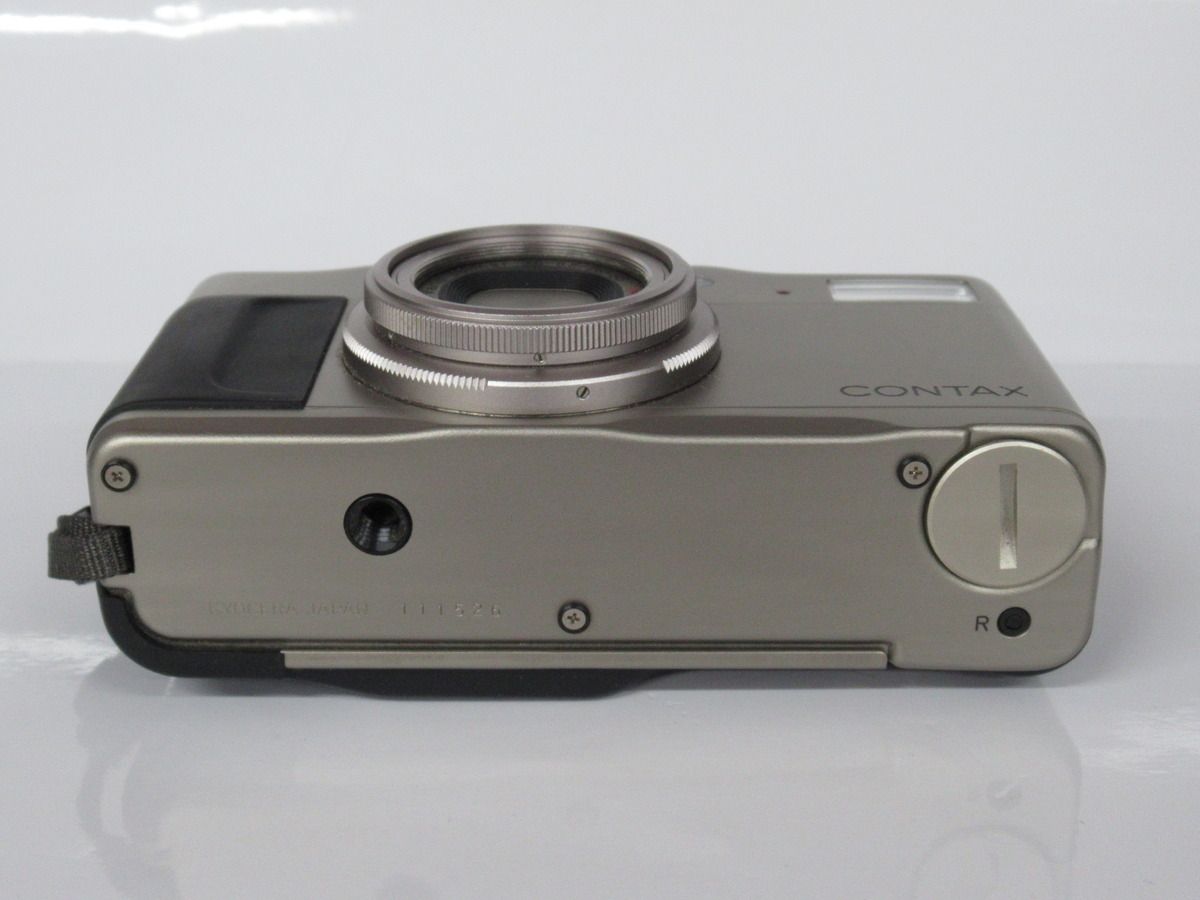 外観美品】CONTAX TVSⅡ コンタックス コンパクトフィルムカメラ