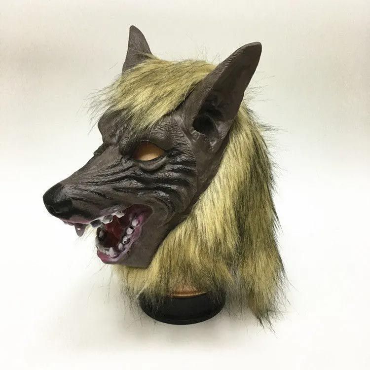 アニマルマスク かぶりもの 狼 オオカミ リアル お面 仮面
