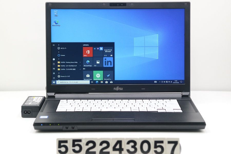 富士通 LIFEBOOK A577/T Core i3 7130U 2.7GHz/8GB/256GB(SSD)/15.6W/FWXGA(1366x768)/Win10 【552243057】