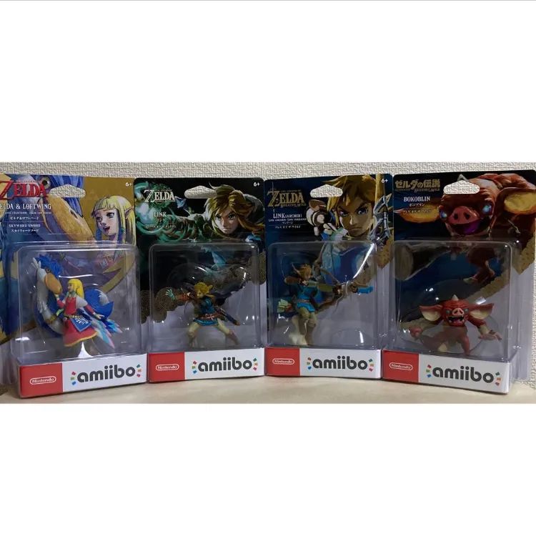 amiibo ゼルダの伝説 4体セット (ロフトバード、リンク【ティアーズ amiibo ゼルダの伝説 4体セット (ロフトバード、リンク【ティアーズ