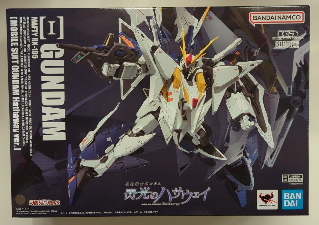 BANDAI SPIRITS ROBOT魂 (Ka signature) u003cSIDE MSu003e 機動戦士ガンダム 閃光のハサウェイ RX-105 Ξガンダム(機動戦士ガンダム 閃光のハサウェイVer.)