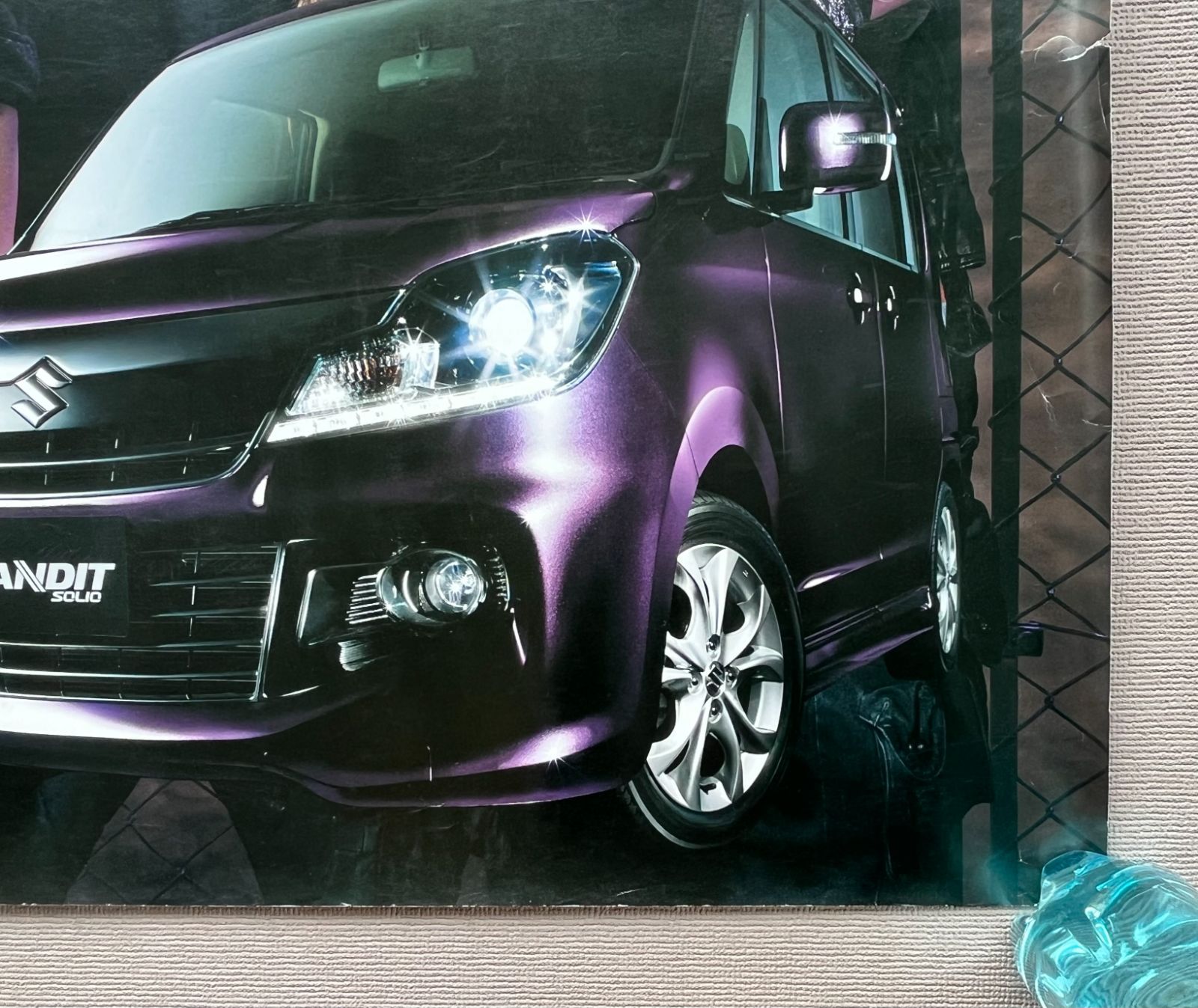 KAT-TUN スズキ　ソリオバンディット　販促品　垂れ幕 KA-TUN スズキ ソリオバンディット 販促特大B1ポスター②／SUZUKI