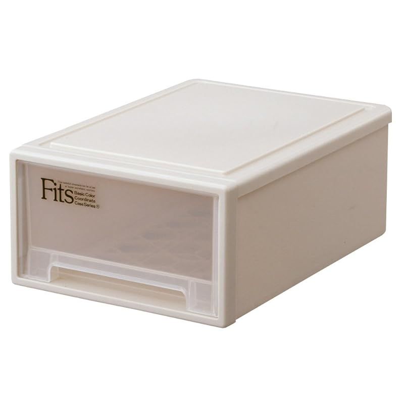 天馬 耐久性に特化した収納ケース フィッツケース ミニ たわみにくい衣装ケース 引き出し 1個ずつ増やせて便利 【色 カプチーノ】 【サイズ ミニ】 【 幅25.7×奥行36.9×高さ14.6cm】 1