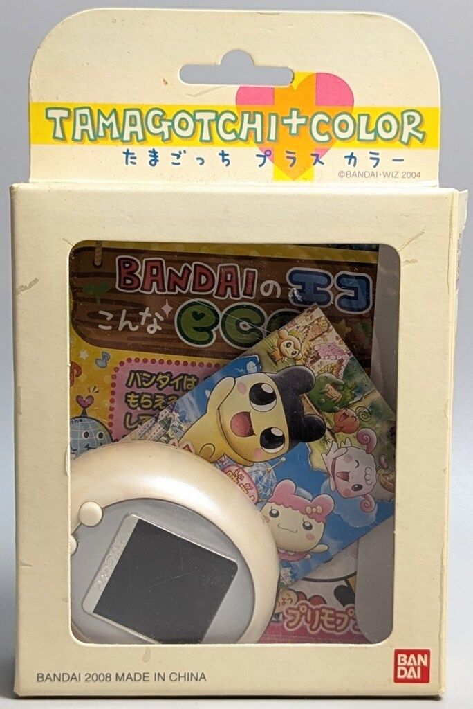 バンダイ たまごっちプラスカラー ホワイト CL01