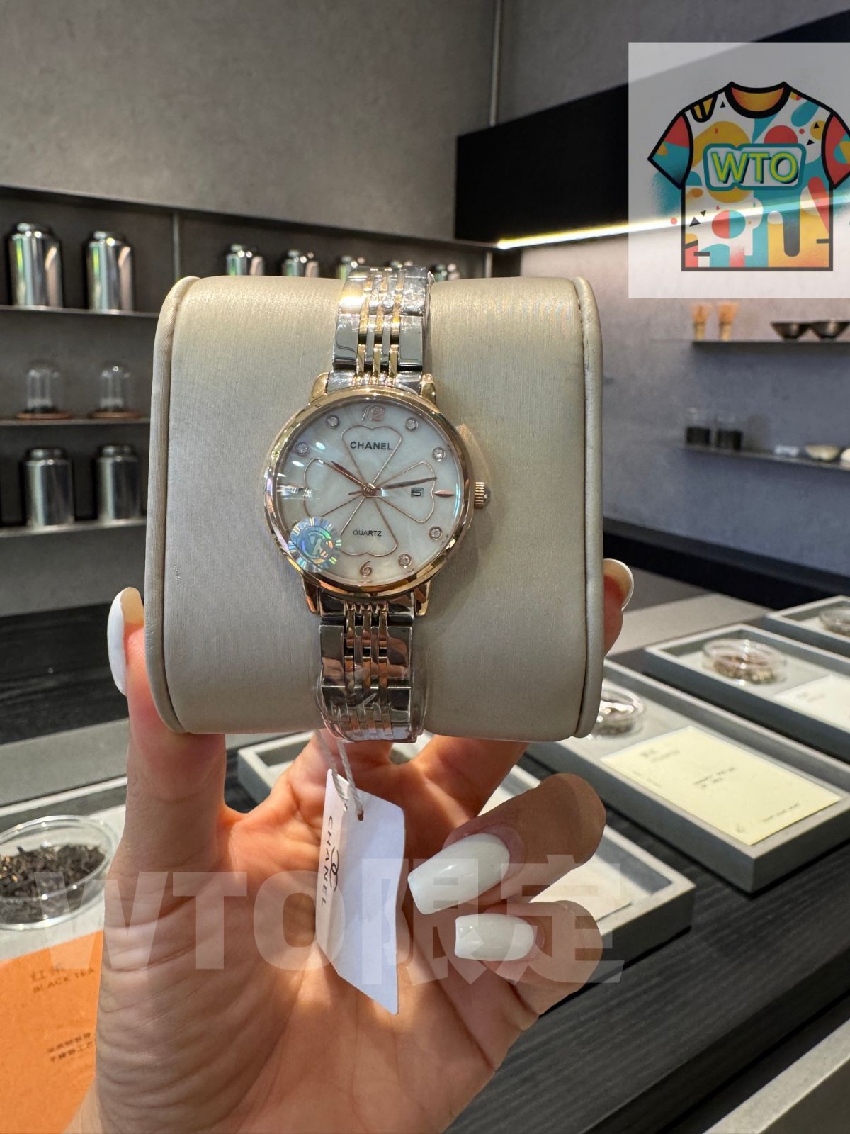 今日WTO】Chanel シャネル レディース クォーツ ウォッチ-WTO