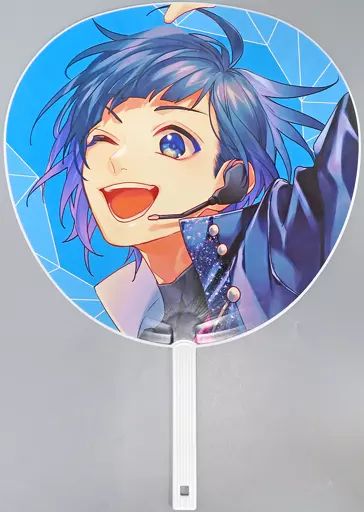 中古】うちわ 染谷勇次郎(LIP×LIP) BIGうちわ 「ヒロインたるもの!～嫌