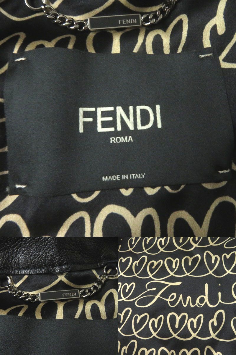 極美◎正規 FENDI フェンディ FNE16G A3HU F13R2 レディース ミンク 