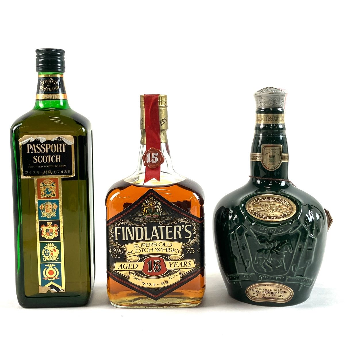 ウイスキー 古酒 3本 未開封 Old Parr 12年 スコッチウイスキー 750ml 古酒