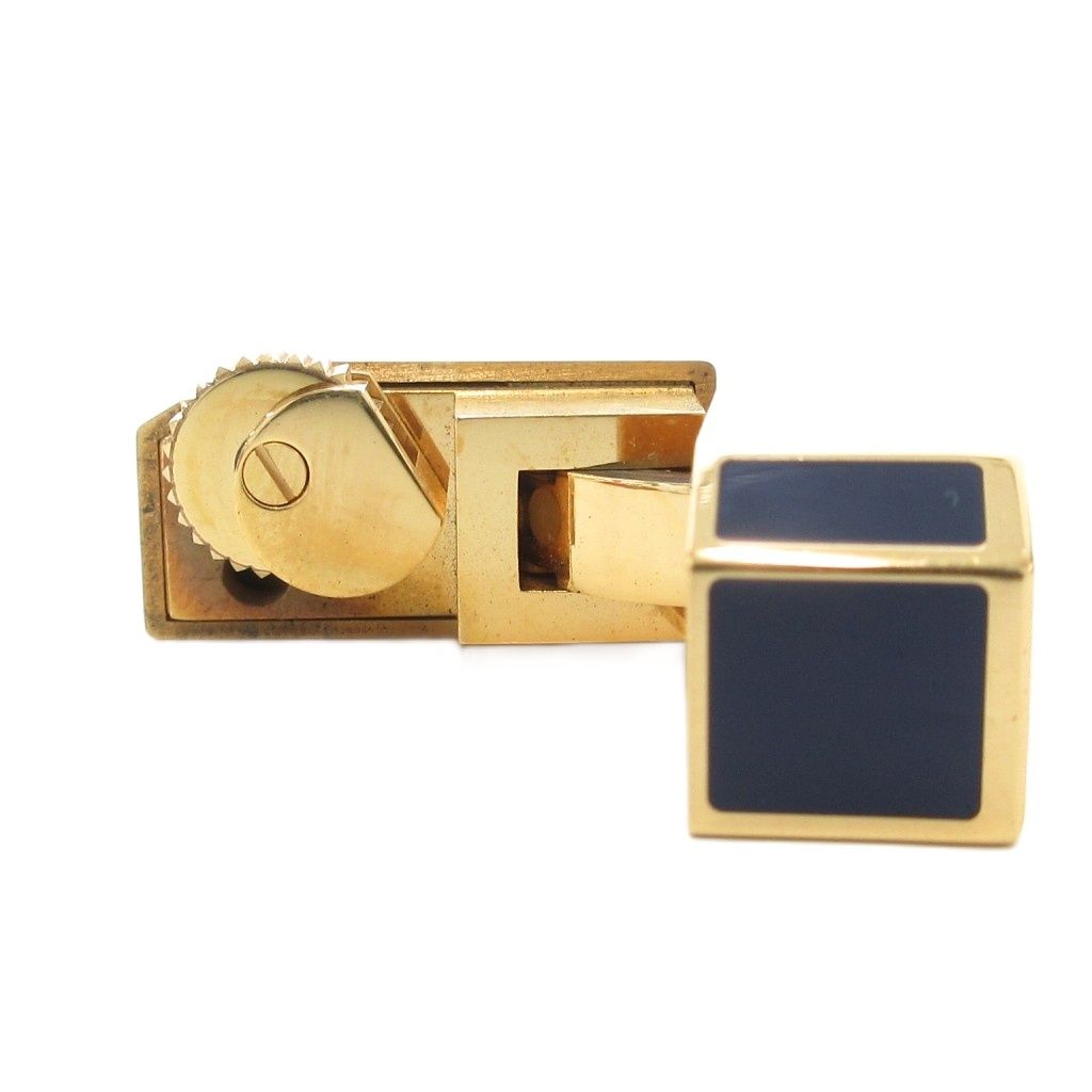 ライター型香水 ネイビー ゴールド カルティエ カルティエ Cartier ペンタゴン ガスライター 喫煙具 フリント式