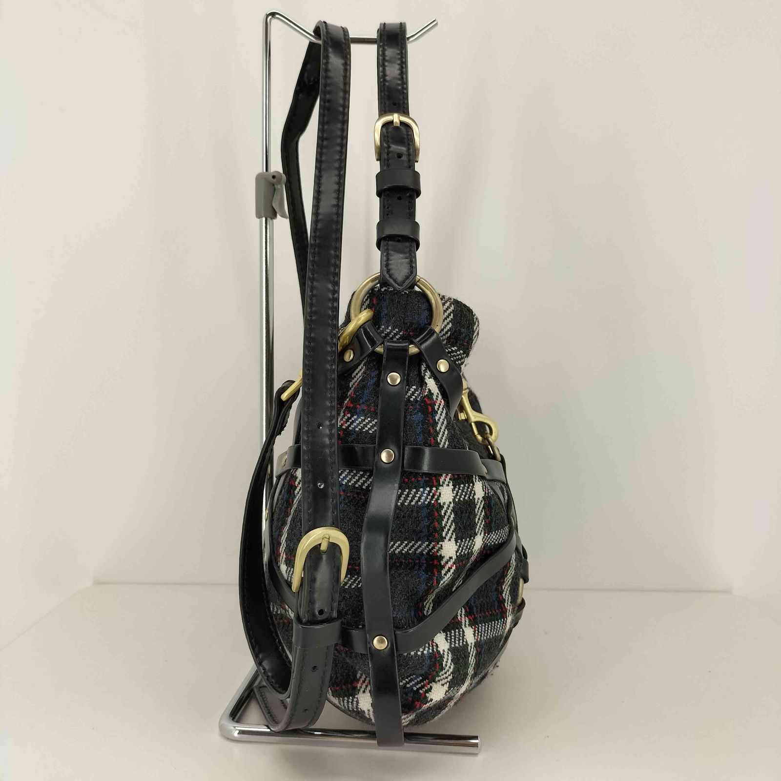 ディーゼル DIESEL チェック柄 2WAY トート ショルダーバッグ ディーゼル DIESEL チェック柄 2WAY トート ショルダーバッグ