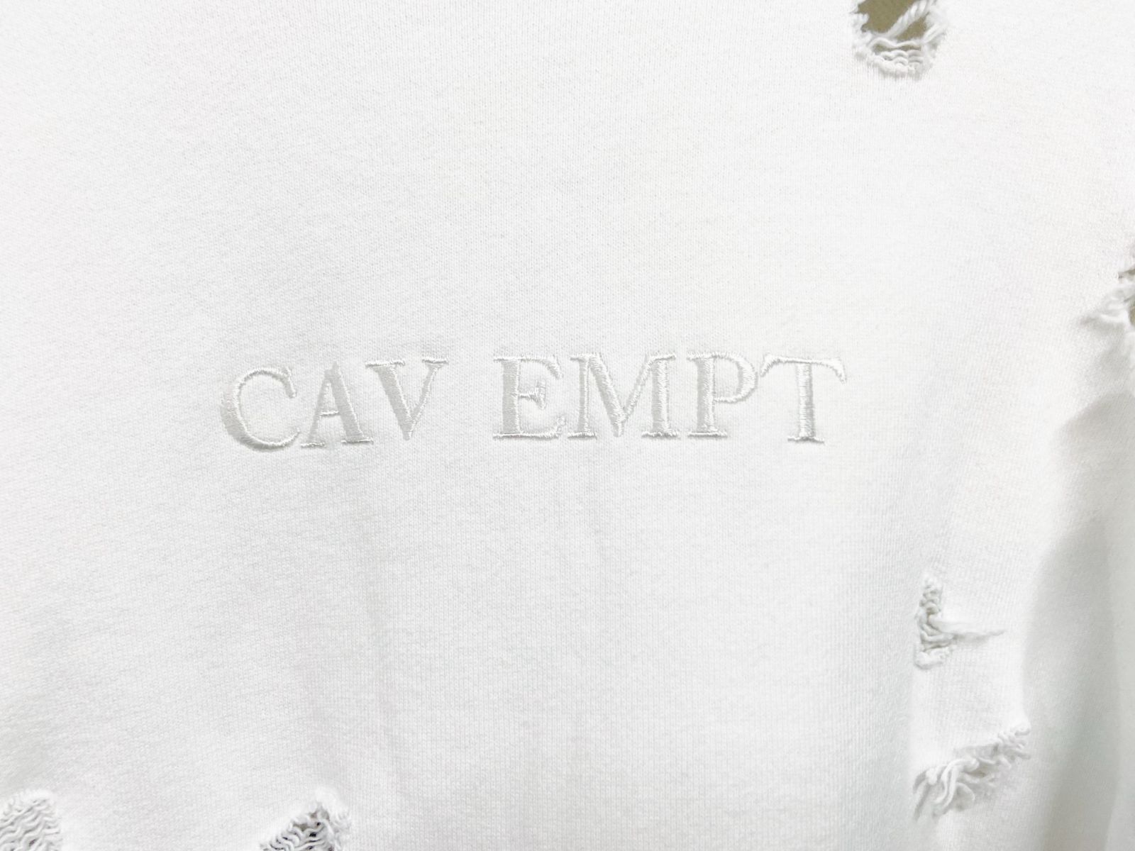 C.E cavempt｜シーイー PLAGUE HEAVY HOODY シーイー ダメージ
