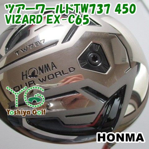 通販限定■ ドライバー ホンマ ツアーワールドTW737 450/VIZARD EX-C65/S/9.5[126134]