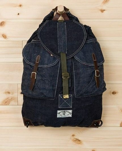Mister Freedom × SUGARCANE デニム バック リュック 美品 MFSC Mister Freedom × SUGAR CANE ミスターフリーダム シュガー