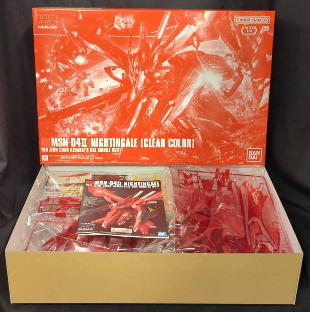 【24時間以内発送】HG 1/144 ナイチンゲール　クリアカラー HG 1/144 MSN-04Ⅱ ナイチンゲール [クリアカラー] − 商品情報