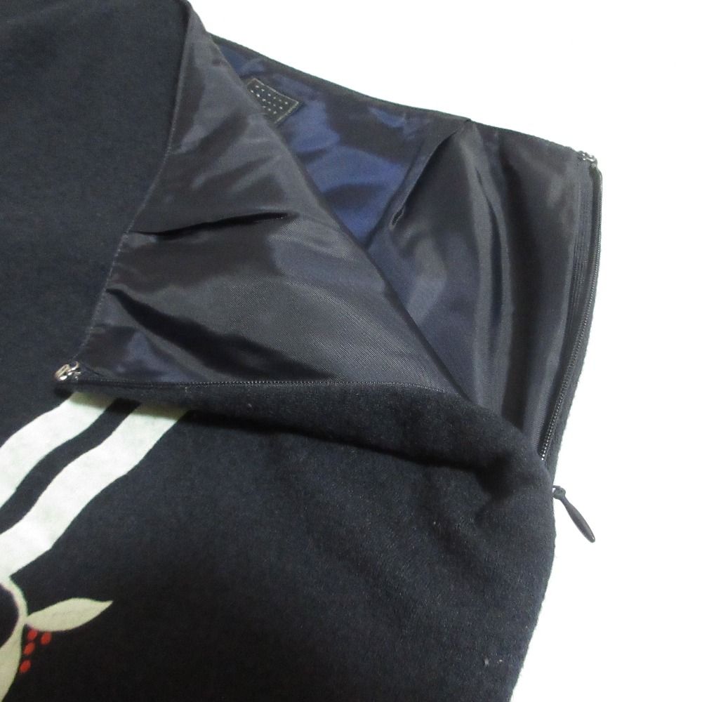 良品 mina perhonen ミナペルホネン nanahoshi ウール スカート ha5165  