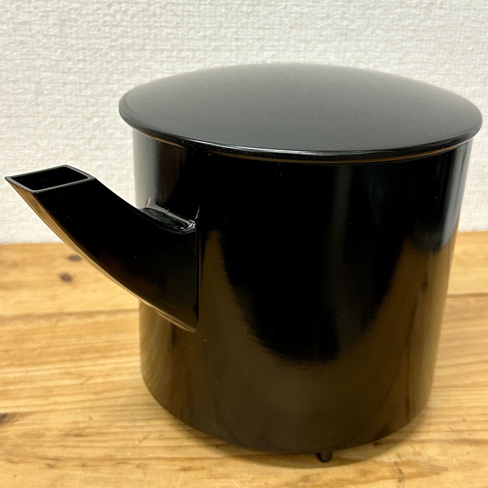 湯桶 黒漆塗 茶道具 美品 水注 湯斗 片口 水次 湯の子 湯桶 黒漆塗 茶道具 美品 水注 湯斗 片口 水次 湯の子