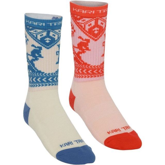 送料無料 カリ ツラー レディース 靴下 アンダーウェア Puffin Sock - 2-Pack - Women s Pink