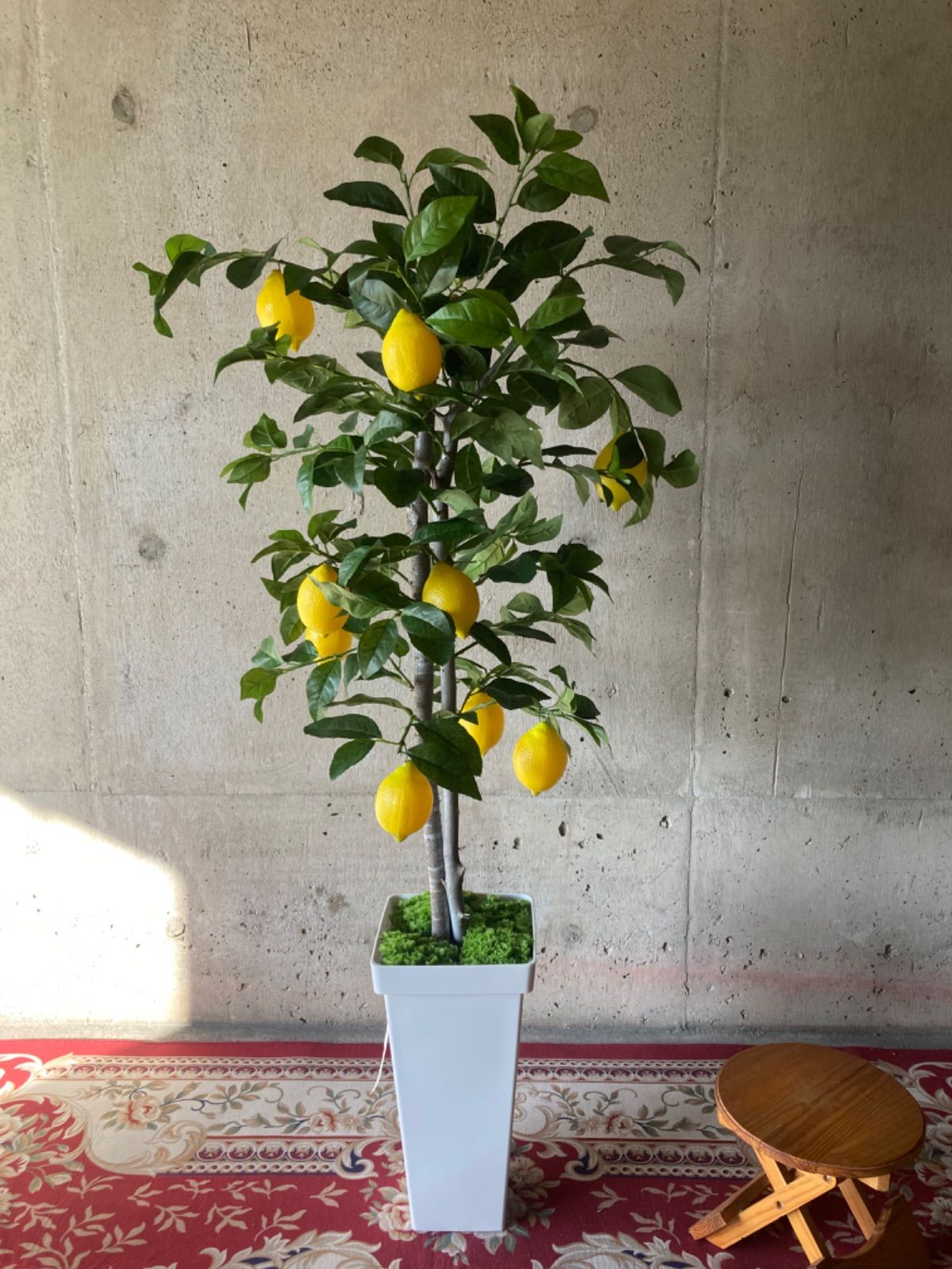 光触媒 人工観葉植物 ウォールグリーン フェイクグリーン レモン