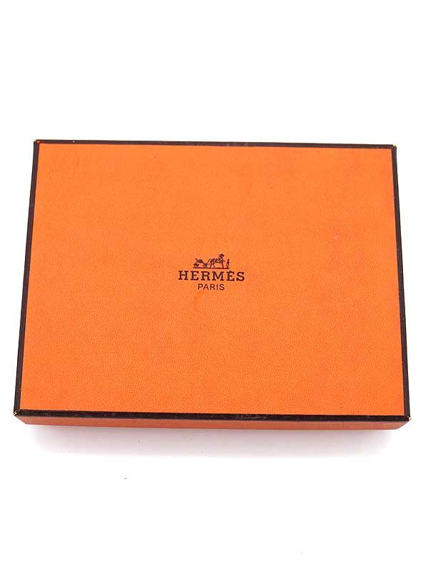 HERMES 2016年製 X刻印 MC2 二つ折りレザーウォレット 財布