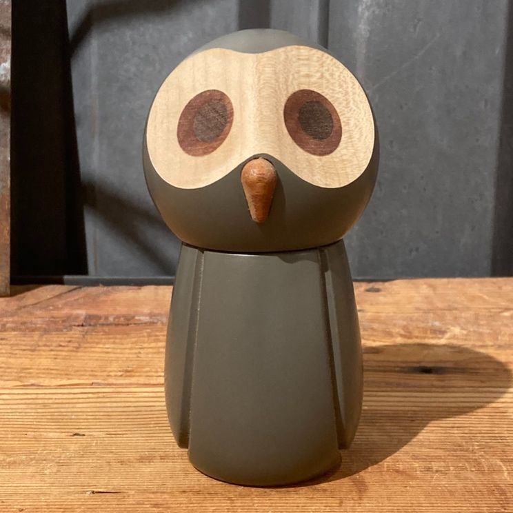 99-0171 北欧 スプリングコペンハーゲン フクロウ オウル ソルト ペッパー ミル 木製 The Pepper Owl キッチン 雑貨 Spring Copenhagen デンマーク