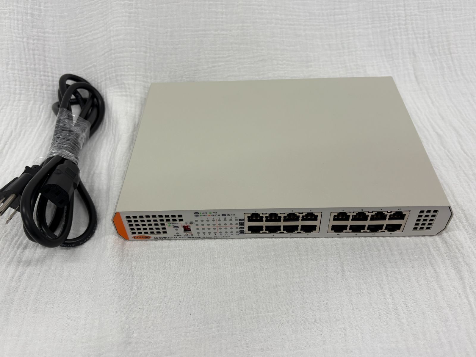 Corega CO-BSW16GTX3 16ポートスイッチングハブ 2台 コレガ COREGA CO