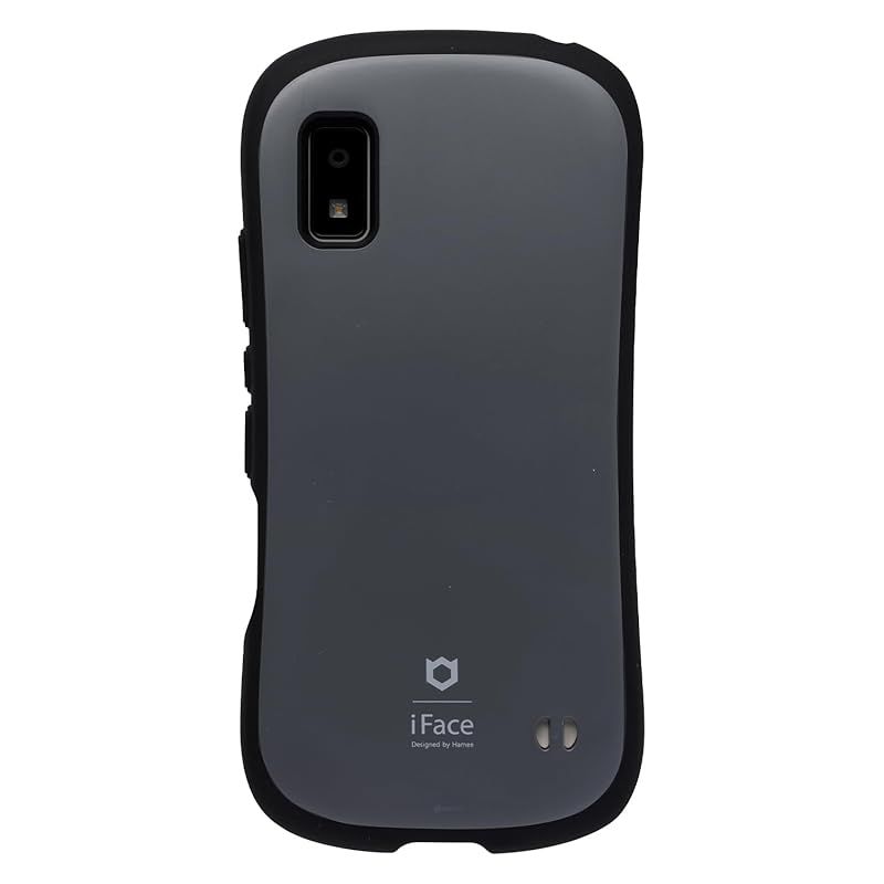 iFace First Class KUSUMI AQUOS wish2/wish 専用 ケース (くすみブラック)【スマホケース SH51C A204SH SHG08 アクオス ウィッシュ2 アイフェイス 耐衝撃 ストラップホール】 0