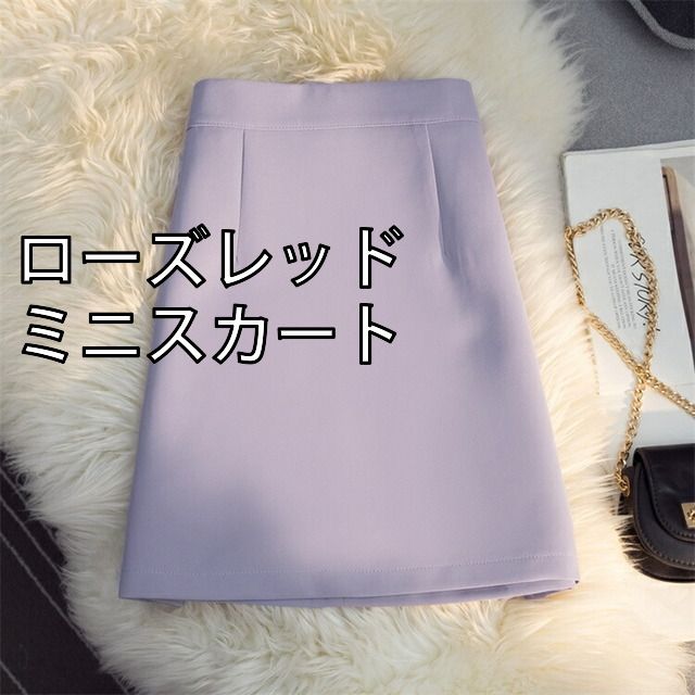 [588973-jy2023030928-01_2][ローズレッド/ミニスカート]